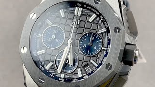 2021 43MM Audemars Piguet Royal Oak Offshore Chronograph 26420IO.OO.A009CA.01 Audemars Piguet Review