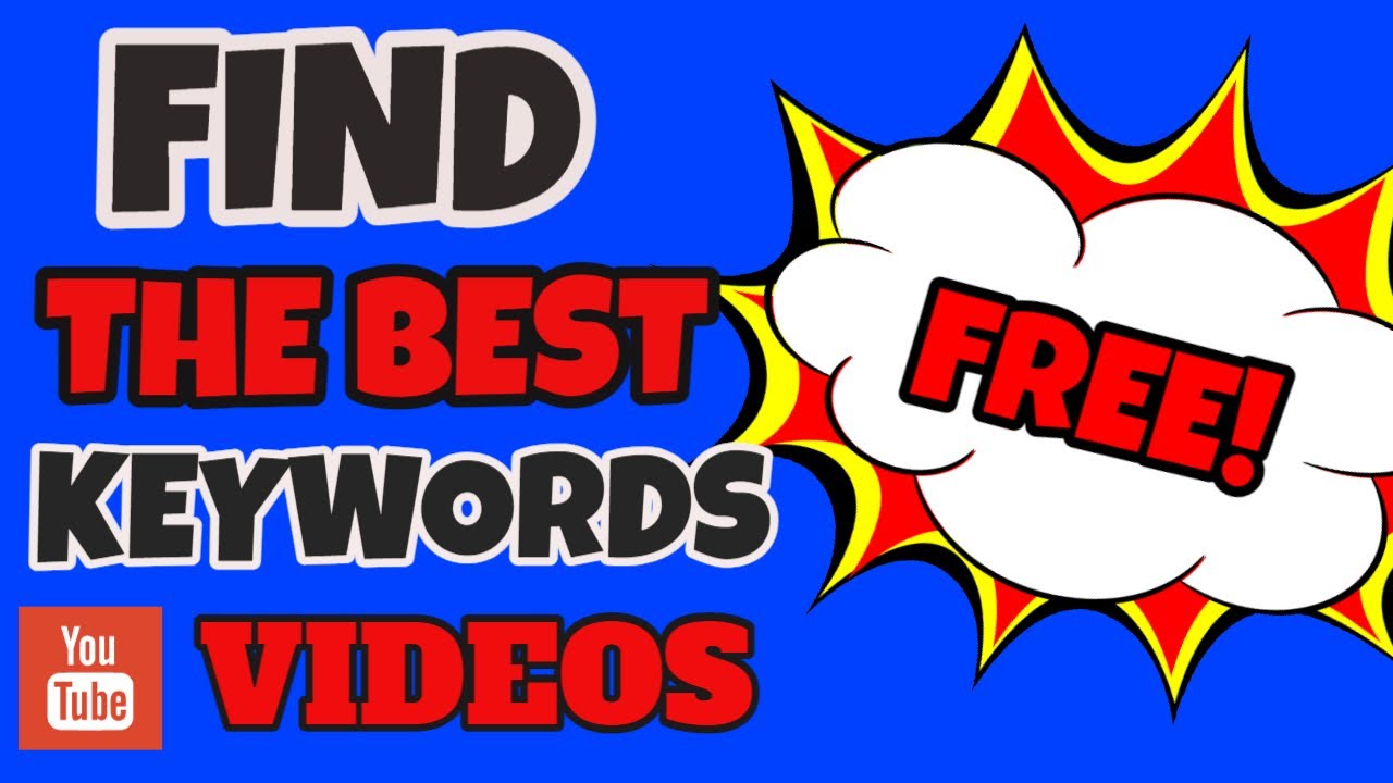 🆕 How to Find the Best Keywords for YouTube for Free! YouTube