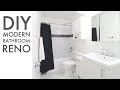 How To Remodel a Bathroom // DIY // Modern Builds