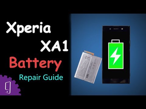 Sony Xperia XA1 Battery Repair Guide - YouTube