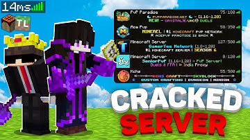 Top 5 BEST CRACKED PvP Servers for 1.9 - 1.20 ! [Java+Pojav]