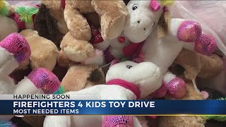 Donations needed for Firefighters 4 Kids toy drive