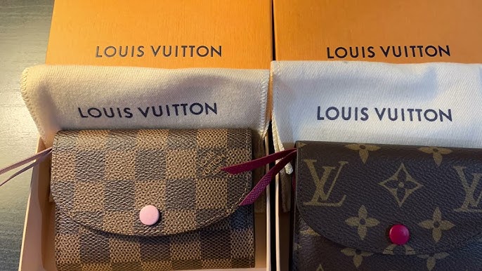 LOUIS VUITTON ROSALIE COIN PURSE; in-depth review and sharing what fits  inside