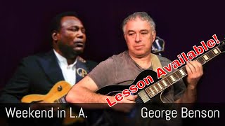 Weekend in L.A. - George Benson - solo jazz funk guitar - Jake Reichbart