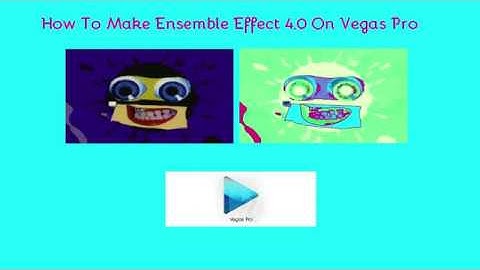 How To Make Ensemble Effect 4.0 On Vegas Pro