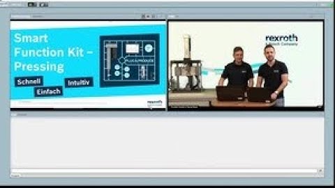 [DE] Bosch Rexroth: Web-Seminar - Plug & Produce mit dem Smart Function Kit