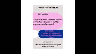 Spark Foundation Internship Poster Design Task 4