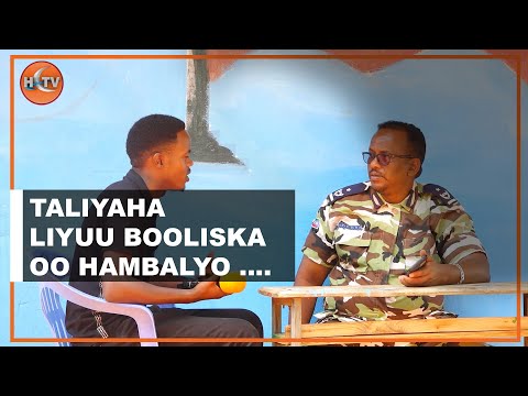 Taliyaha Guud ee Ciidanka Liyuu Booliska oo ka Hambalyeeyay Ciidanka Itoobiya.