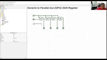 ECEA104L-E01 Lab6 ( SISO and SIPO using Logisim )