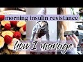 Type 1 Diabetes Talk: Dealing with Insulin Resistance in the Morning