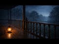 Heavy Rain Storm Ambience - Deep Night Thunder Sounds For Stress Relief And Fast Sleep Tonight