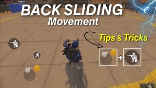 ‌BACK SLIDE MOVEMENT TUTORIAL ⚡️Call of duty mobile