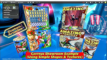 #Cavrnus Showroom example-Using Simple Shapes & Textures💥#veve #ecomi #VeVeVaultMaster #shorts