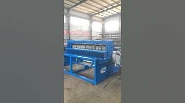 Crimped Wire Mesh Machine /Semi-auto CrimpedWire Mesh Machine Hydraulic Crimped Wire Mesh Machine