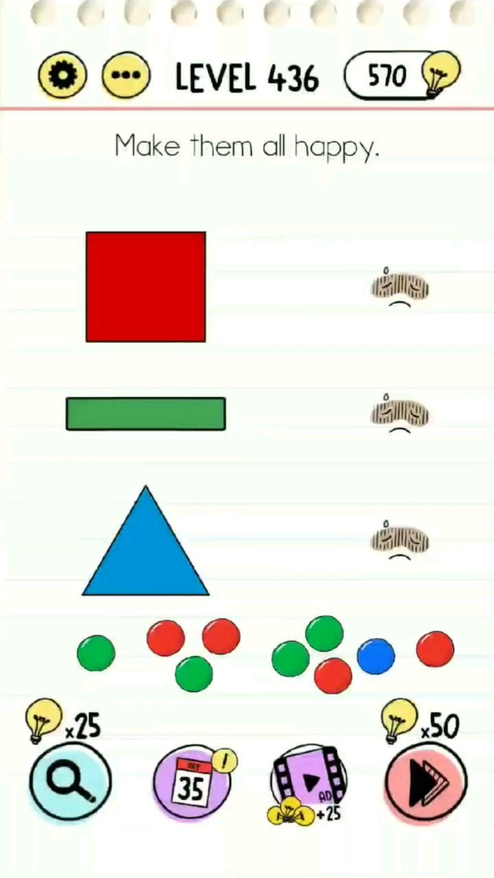Brain Test Level 436 Tricky Puzzles Solved #androidgames