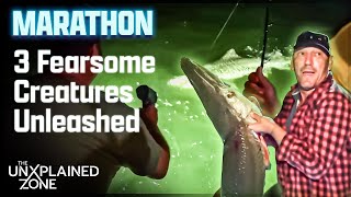 TOP 3 HORRIFYING ANIMALS UNLEASHED (Ft. a SWAMP SHARK) | Marathon | Swamp Mysteries with Troy Landry