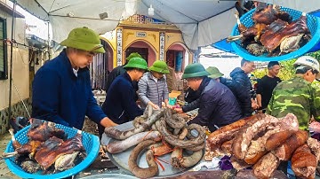 Toàn Cảnh Bữa Cỗ Áp Rạp Đám Cưới Đầu Năm Mới Ngày Mưa Rét Phần 2