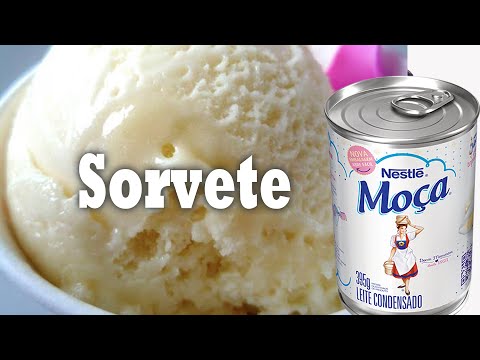 Vídeo: Como Fazer Sorvete De Creme E Leite Condensado