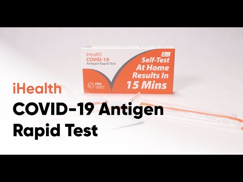 How to use the iHealth COVID-19 Antigen Rapid Test