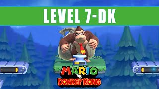 Mario vs Donkey Kong Level 7-DK - Mystic Forest Donkey Kong Boss Fight (W7-DK) - Nintendo Switch