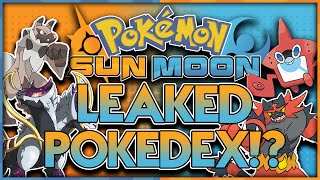 Full 'Alola PokeDex' Leak: What Can be Caught in 'Pokemon Sun