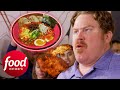 Casey Destroys The Devil's Bowl Challenge In Less Than 7 Minutes! | Man V Food