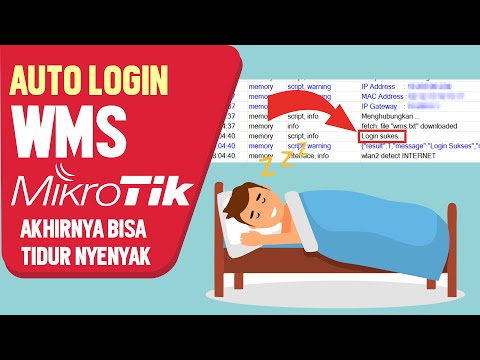 Script Auto Login WMS Mikrotik (2022 masih WORK !!!) Tidur Nyenyakkk ???