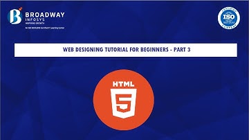 Web Designing Tutorial for Beginners - Part 3