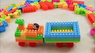 Satisfying DIY  Tractor /ASMR Building Blocks/relaxation #asmr#asmrsounds#buildingblocks