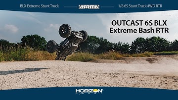ARRMA OUTCAST 1/8 6S BLX Extreme Bash Stunt Truck 4WD RTR