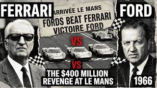 Celebrity Ferrari INSULTED Ford — Then Ford Spent $400 Million to Destroy Him at Le Mans Net Worth