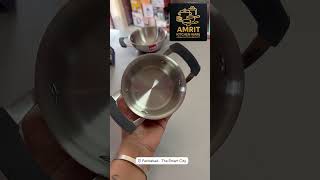 PNB Mini series Triply kadhai multipurpose uses available at amrit kitchen ware faridabad