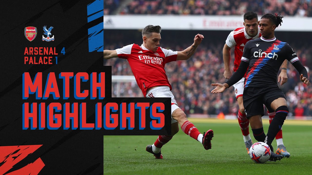 Match Highlights: 4-1 Crystal Palace - YouTube