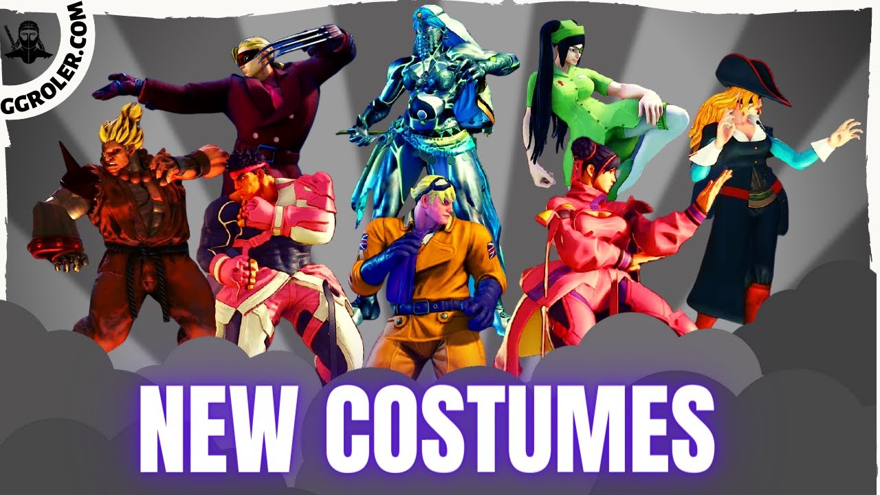 Street Fighter V 🎆 NEW Costumes (Oct 2021)