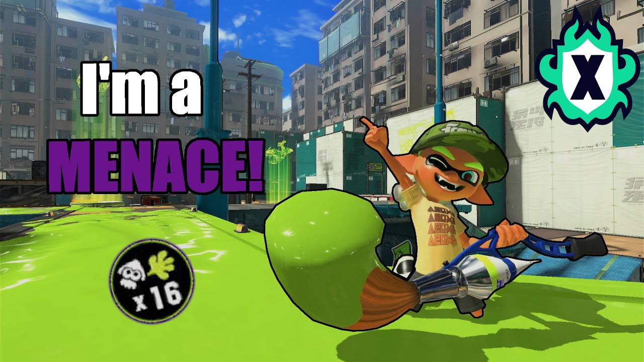 Splatoon Bad Inking Inkbrush is INSANE! (Inking it Up: Competitive Splatoon 3) - YouTube