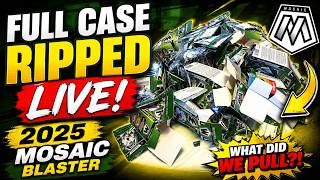 FULL CASE of 2025 Mosaic Football Blasters... The Aftermath Says It All