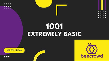 1001 - Extremely Basic | Beecrowd Problem Solution Tutorial