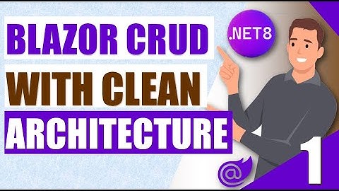 Part1️⃣| .NET 8 Blazor CRUD operations, MediatR and CQRS with Clean Architecture 🚀