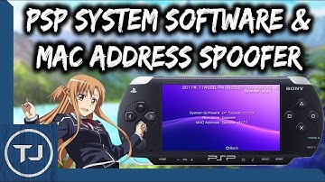 PSP System Software & MAC Address Spoofer (Change Text)
