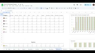 How I Track Kindness in Google Sheets – 2-Minute Preview