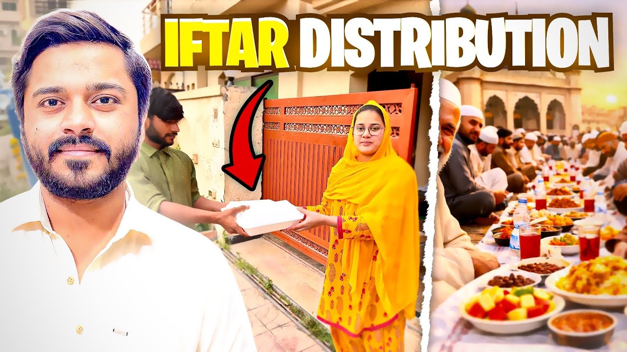 Aj Remsha ne Khud Iftari Banayi🌙😍 Iftari Distribution❤️ 
