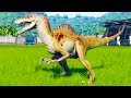 Maximum Level Spinoraptor Vs All Carnivores in Jurassic World Evolution