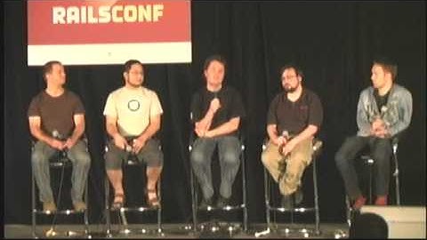 RailsConf 09:  Rails Core Panel