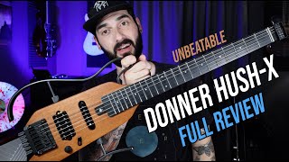 Donner Hush-X: The Unbeatable Headless Travel Guitar