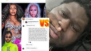 Sukihana Arguing With Young Chop On Ig