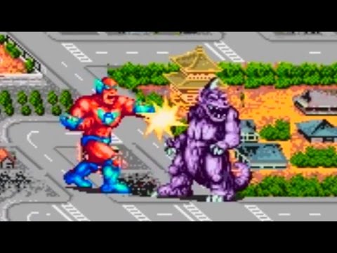 King of the Monsters (SNES) Playthrough - NintendoComplete