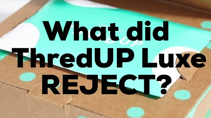 What Did Thredup Luxe Reject? 3/16 Consignment | Thrifting | Earn Money from Home