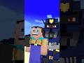 Help Steve STAY ALIVE... Minecraft Transformers JJ and Mikey #minecraft #maizen