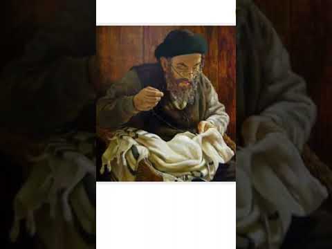 قصة الخيط والابره شمعه مضئية