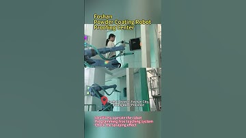 Spraying robot, using programming-free teaching system, realize the recording of the trajectory path